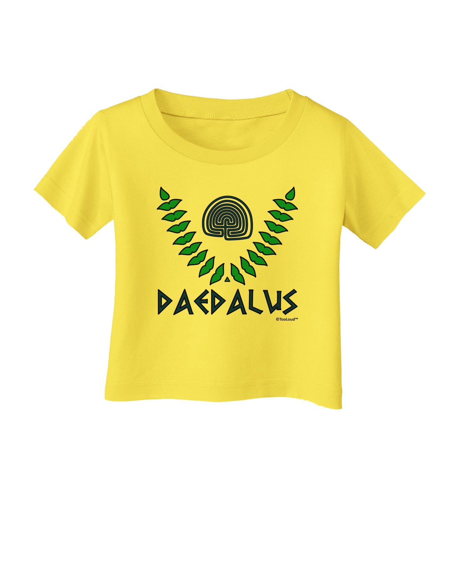 Labyrinth - Daedalus - Greek Mythology Color Infant T-Shirt by TooLoud-Infant T-Shirt-TooLoud-Yellow-06-Months-Davson Sales