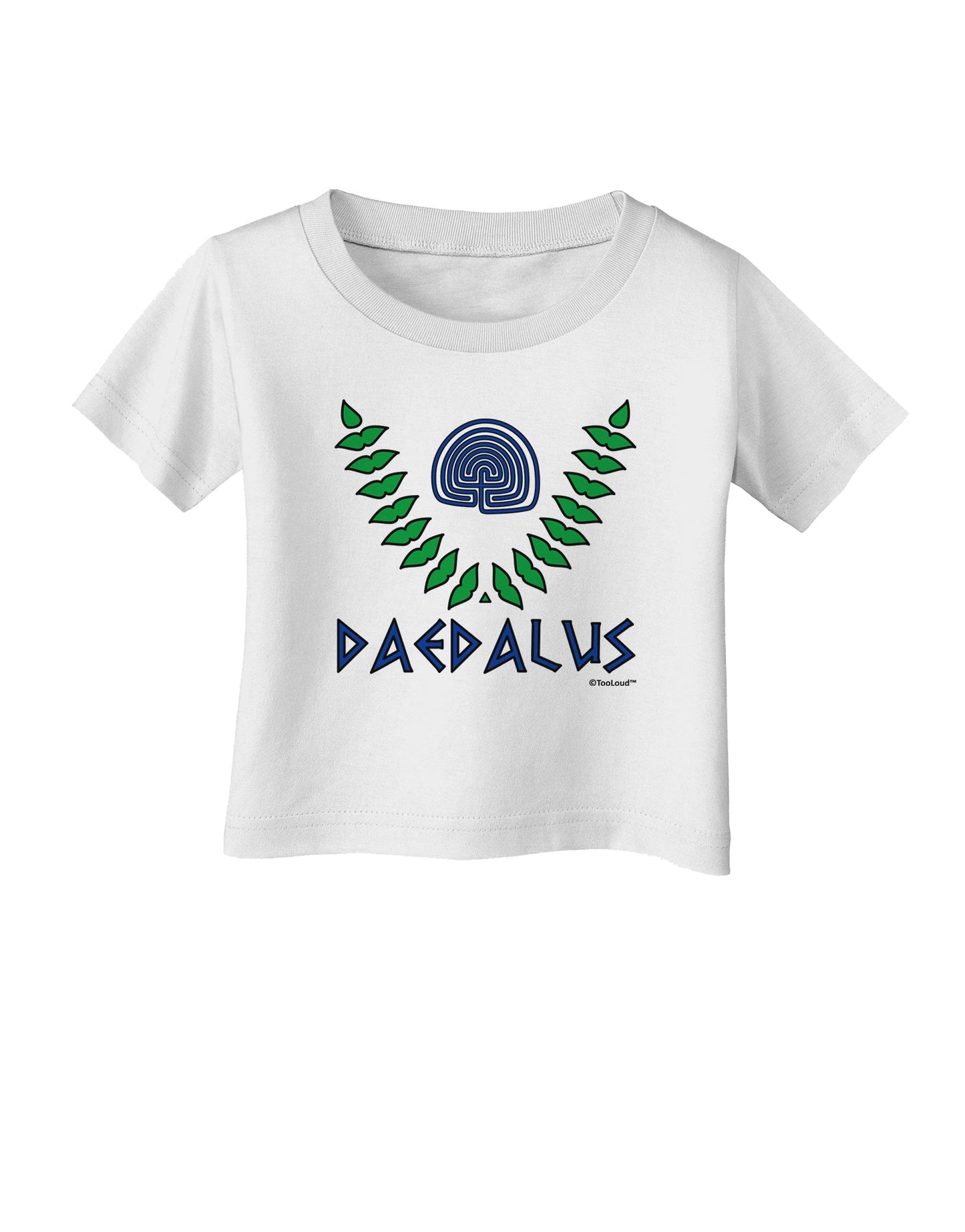 Labyrinth - Daedalus - Greek Mythology Color Infant T-Shirt by TooLoud-Infant T-Shirt-TooLoud-White-06-Months-Davson Sales