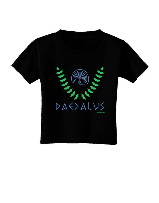 Labyrinth - Daedalus - Greek Mythology Color Toddler T-Shirt Dark by TooLoud-Toddler T-Shirt-TooLoud-Black-2T-Davson Sales