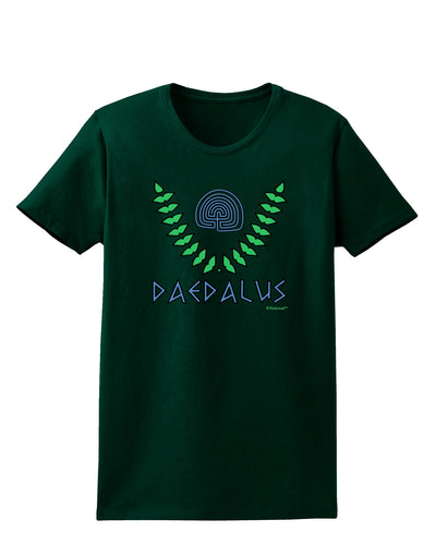 Labyrinth - Daedalus - Greek Mythology Color Womens Dark T-Shirt by TooLoud-Womens T-Shirt-TooLoud-Forest-Green-Small-Davson Sales