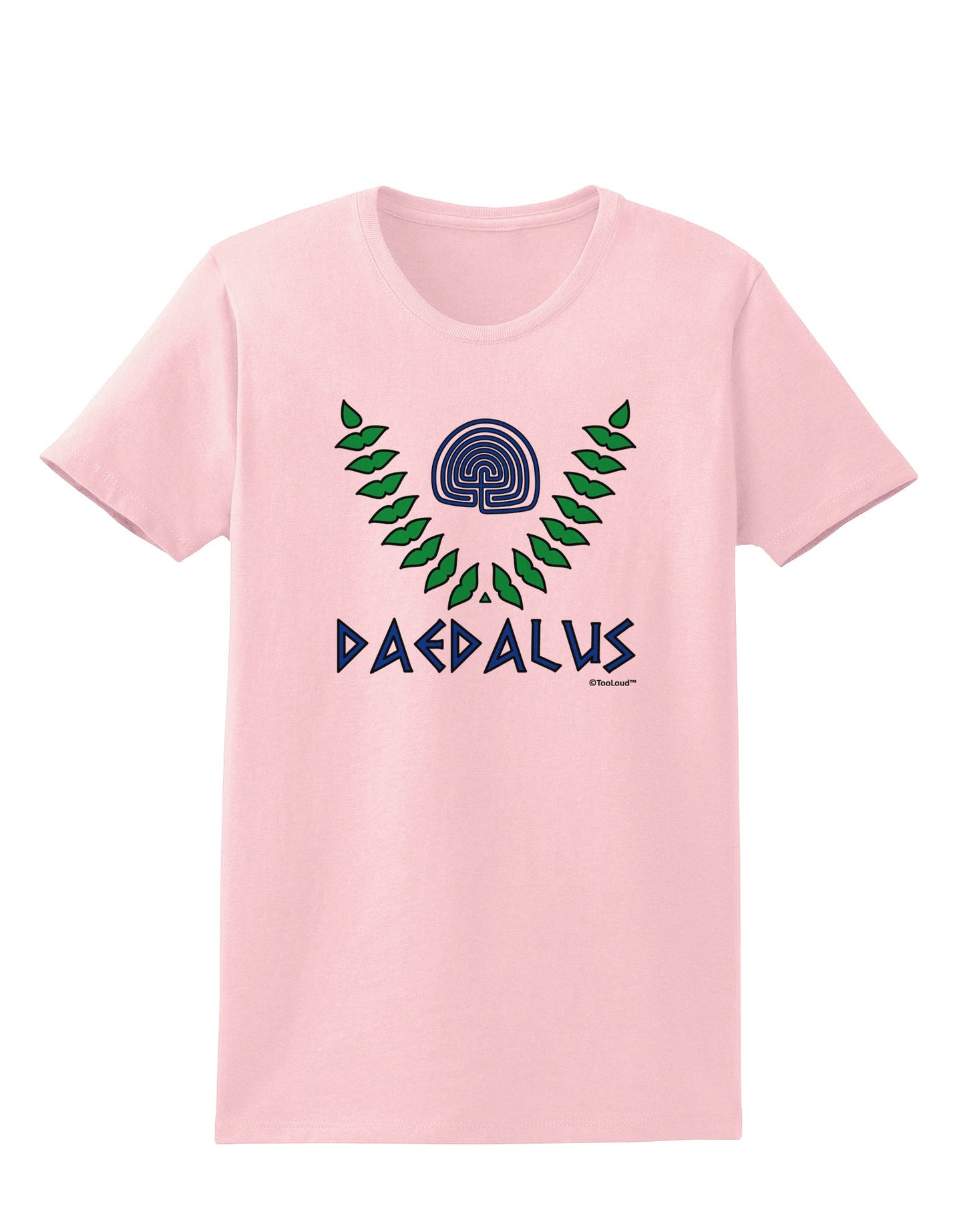 Labyrinth - Daedalus - Greek Mythology Color Womens T-Shirt by TooLoud-Womens T-Shirt-TooLoud-PalePink-X-Small-Davson Sales