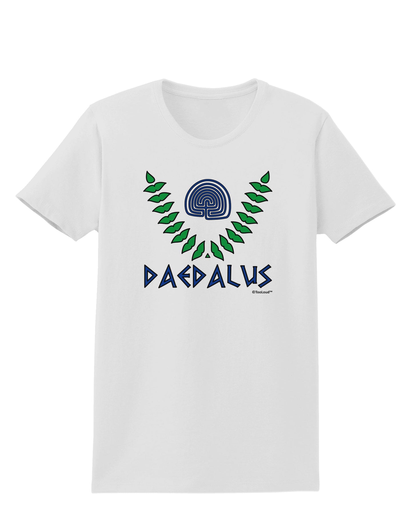 Labyrinth - Daedalus - Greek Mythology Color Womens T-Shirt by TooLoud-Womens T-Shirt-TooLoud-White-X-Small-Davson Sales
