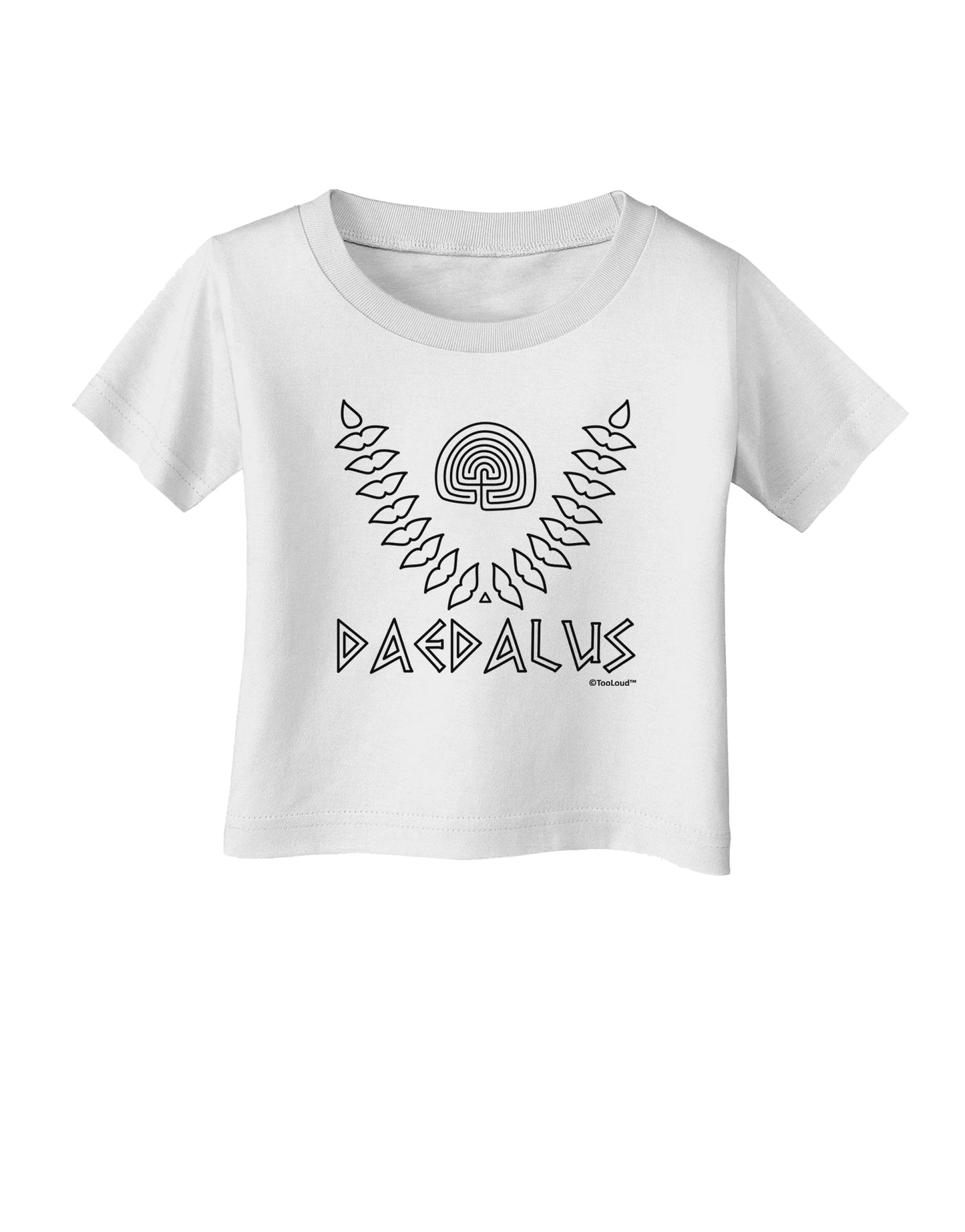 Labyrinth - Daedalus - Greek Mythology Infant T-Shirt by TooLoud-Infant T-Shirt-TooLoud-White-06-Months-Davson Sales