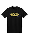 Lack of Faith Adult Dark T-Shirt-Mens T-Shirt-TooLoud-Black-Small-Davson Sales