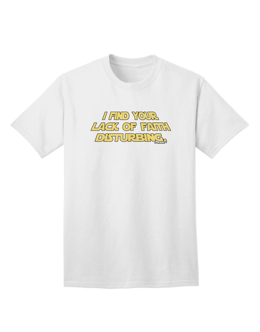 Lack of Faith Adult T-Shirt-Mens T-Shirt-TooLoud-White-Small-Davson Sales