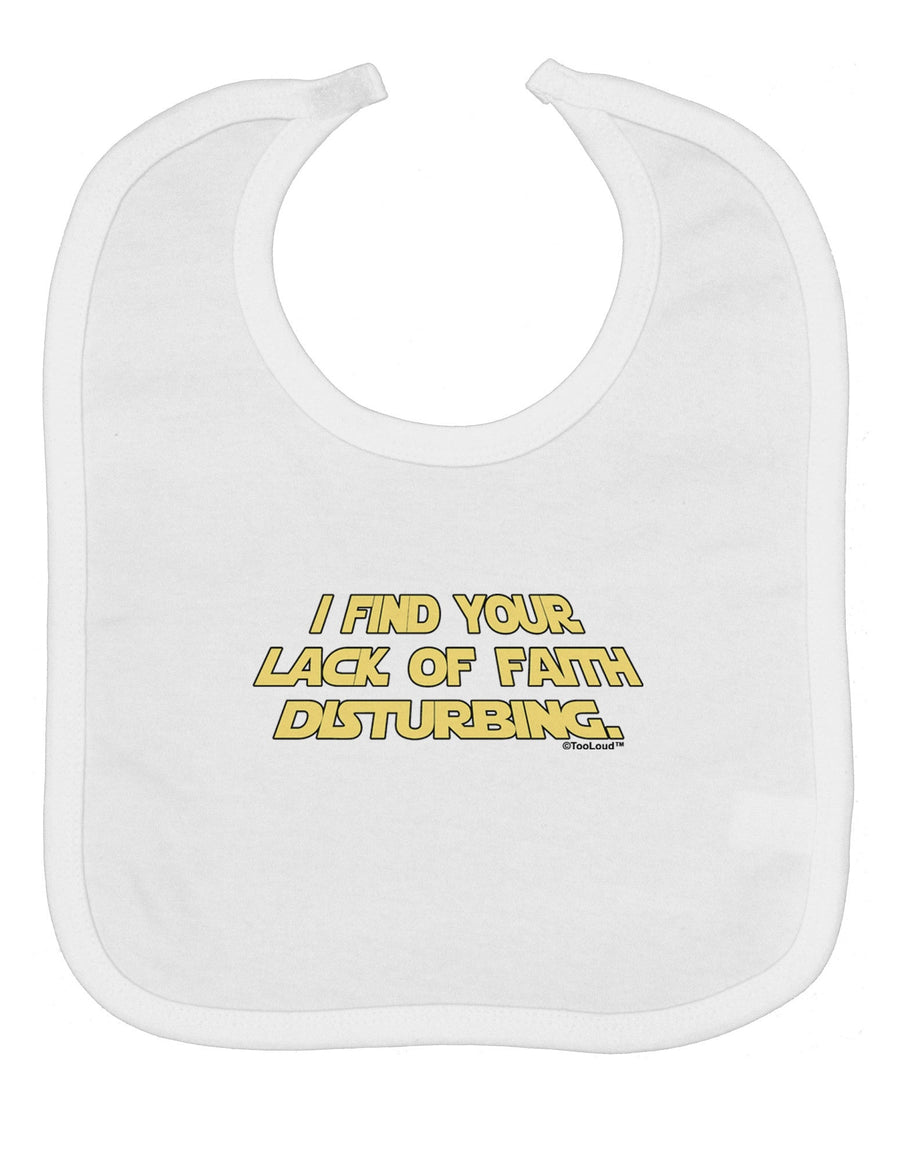 Lack of Faith Baby Bib