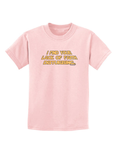 Lack of Faith Childrens T-Shirt-Childrens T-Shirt-TooLoud-PalePink-X-Small-Davson Sales