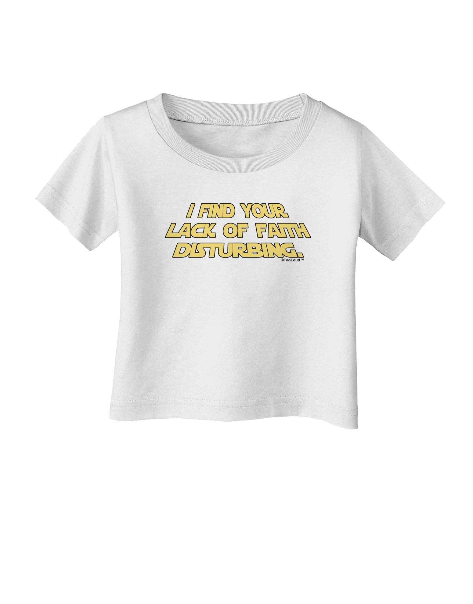 Lack of Faith Infant T-Shirt-Infant T-Shirt-TooLoud-White-06-Months-Davson Sales