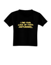 Lack of Faith Toddler T-Shirt Dark-Toddler T-Shirt-TooLoud-Black-2T-Davson Sales