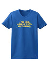 Lack of Faith Womens Dark T-Shirt-TooLoud-Royal-Blue-X-Small-Davson Sales