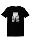 Lady Anaconda Design Grayscale Womens Dark T-Shirt-Womens T-Shirt-TooLoud-Black-X-Small-Davson Sales