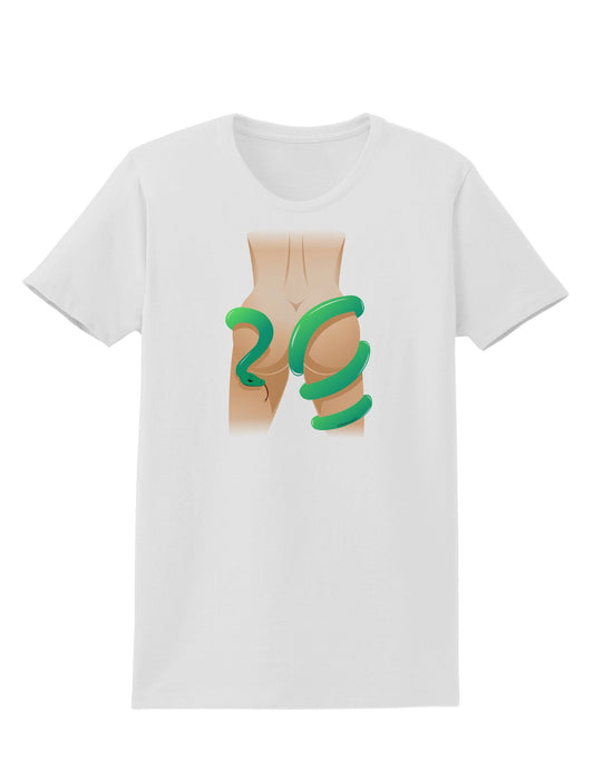 Lady Anaconda Design Medium Womens T-Shirt-Womens T-Shirt-TooLoud-White-X-Small-Davson Sales