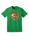 Lady With Disheveled Hair Adult Dark T-Shirt-Mens T-Shirt-TooLoud-Kelly-Green-Small-Davson Sales