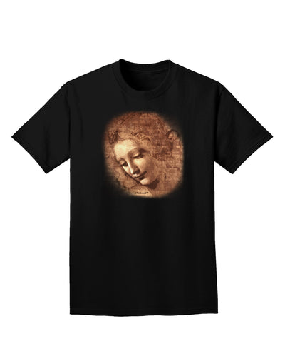 Lady With Disheveled Hair Adult Dark T-Shirt-Mens T-Shirt-TooLoud-Black-Small-Davson Sales