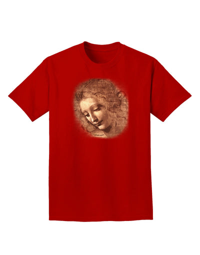 Lady With Disheveled Hair Adult Dark T-Shirt-Mens T-Shirt-TooLoud-Red-Small-Davson Sales