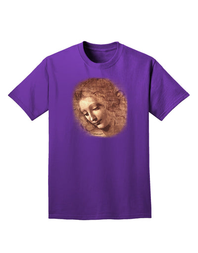 Lady With Disheveled Hair Adult Dark T-Shirt-Mens T-Shirt-TooLoud-Purple-Small-Davson Sales