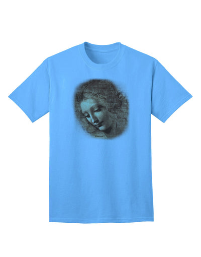 Lady With Disheveled Hair Adult T-Shirt-unisex t-shirt-TooLoud-Aquatic-Blue-Small-Davson Sales