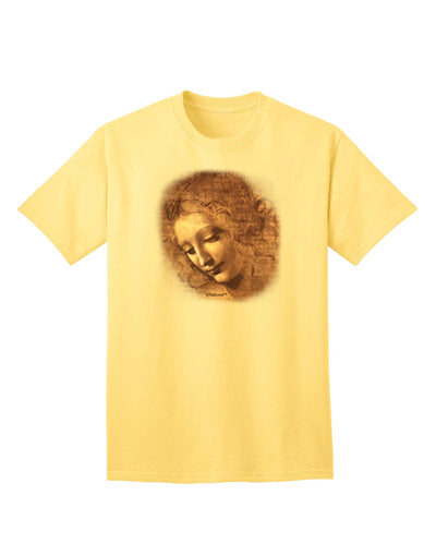 Lady With Disheveled Hair Adult T-Shirt-unisex t-shirt-TooLoud-Yellow-Small-Davson Sales