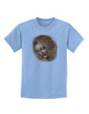 Lady With Disheveled Hair Childrens T-Shirt-Childrens T-Shirt-TooLoud-Light-Blue-X-Small-Davson Sales