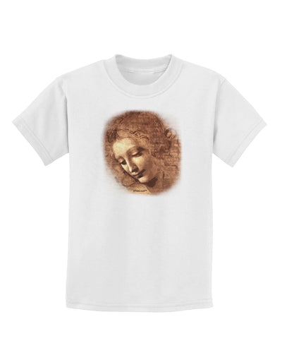 Lady With Disheveled Hair Childrens T-Shirt-Childrens T-Shirt-TooLoud-White-X-Small-Davson Sales