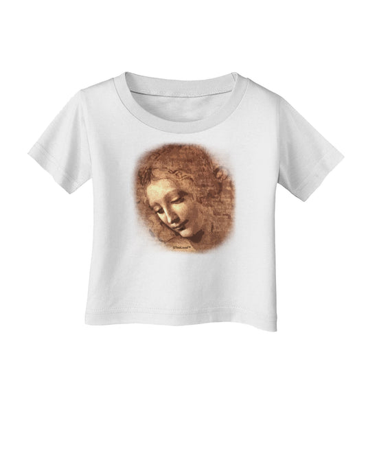 Lady With Disheveled Hair Infant T-Shirt-Infant T-Shirt-TooLoud-White-06-Months-Davson Sales