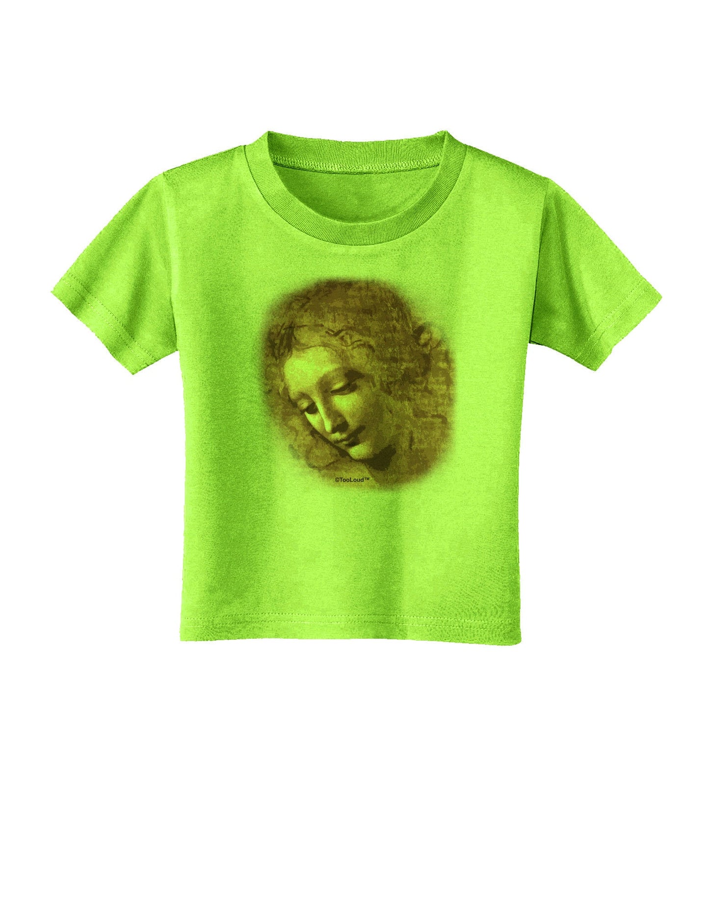 Lady With Disheveled Hair Toddler T-Shirt-Toddler T-Shirt-TooLoud-Lime-Green-2T-Davson Sales