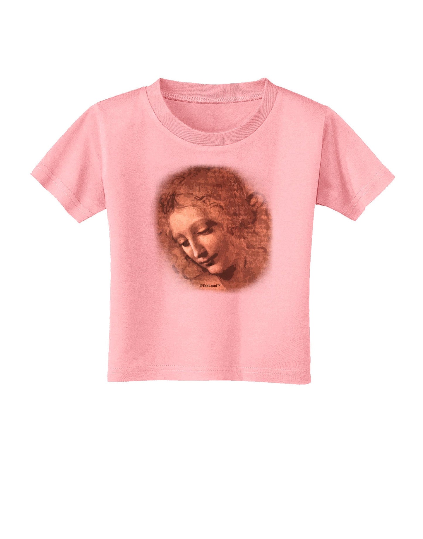 Lady With Disheveled Hair Toddler T-Shirt-Toddler T-Shirt-TooLoud-Candy-Pink-2T-Davson Sales
