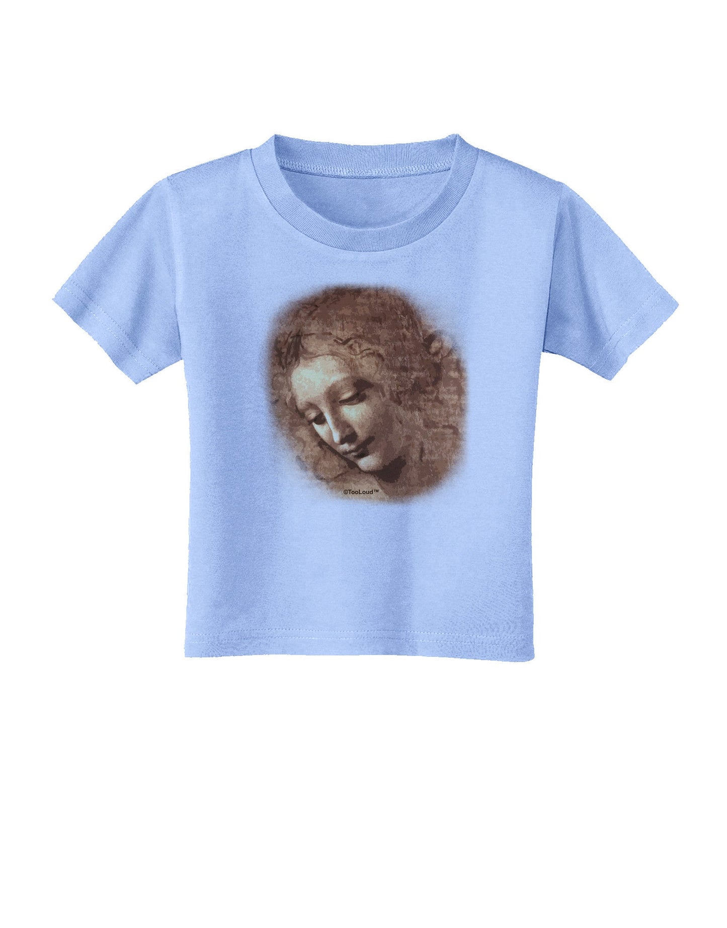 Lady With Disheveled Hair Toddler T-Shirt-Toddler T-Shirt-TooLoud-Aquatic-Blue-2T-Davson Sales