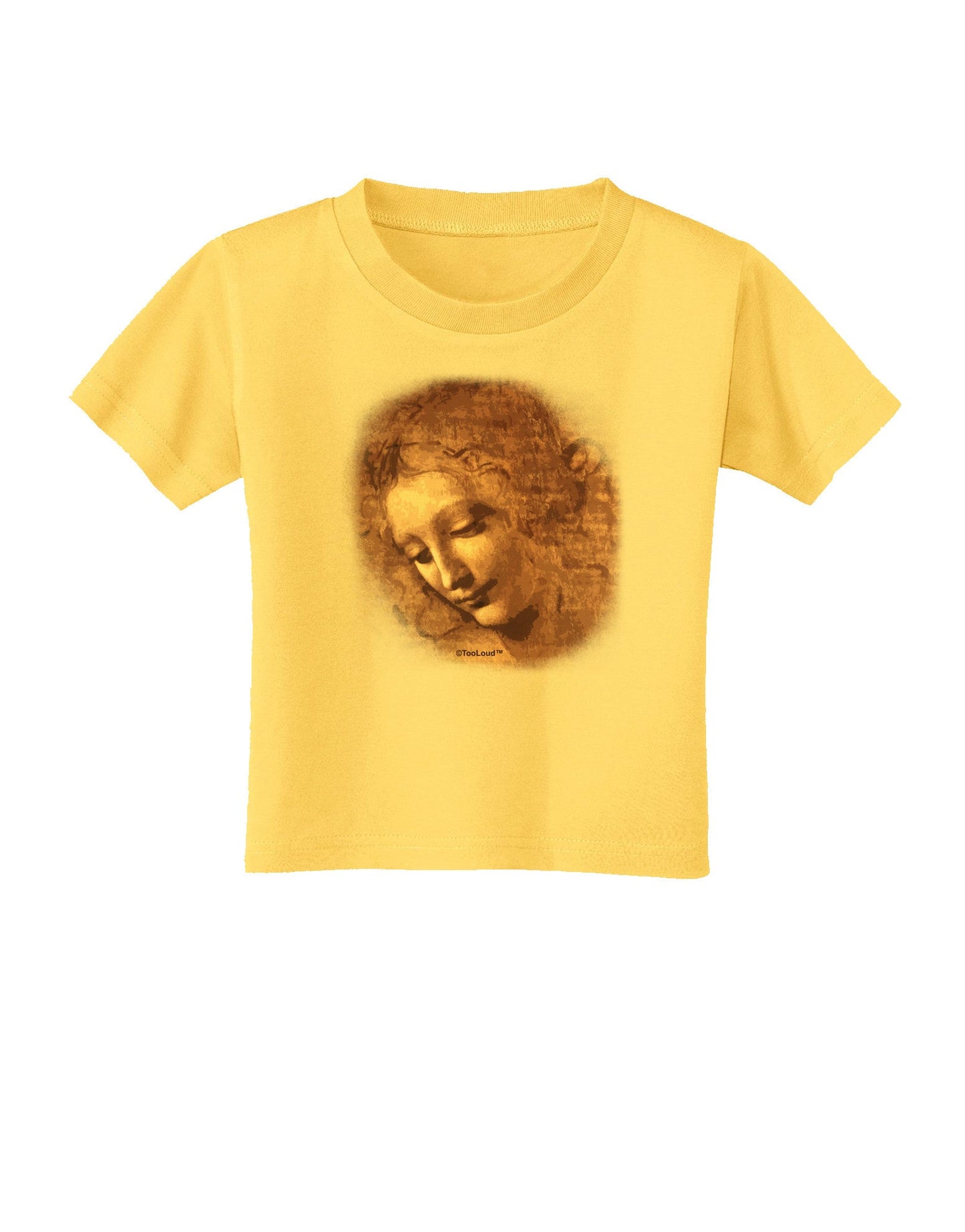 Lady With Disheveled Hair Toddler T-Shirt-Toddler T-Shirt-TooLoud-Yellow-2T-Davson Sales