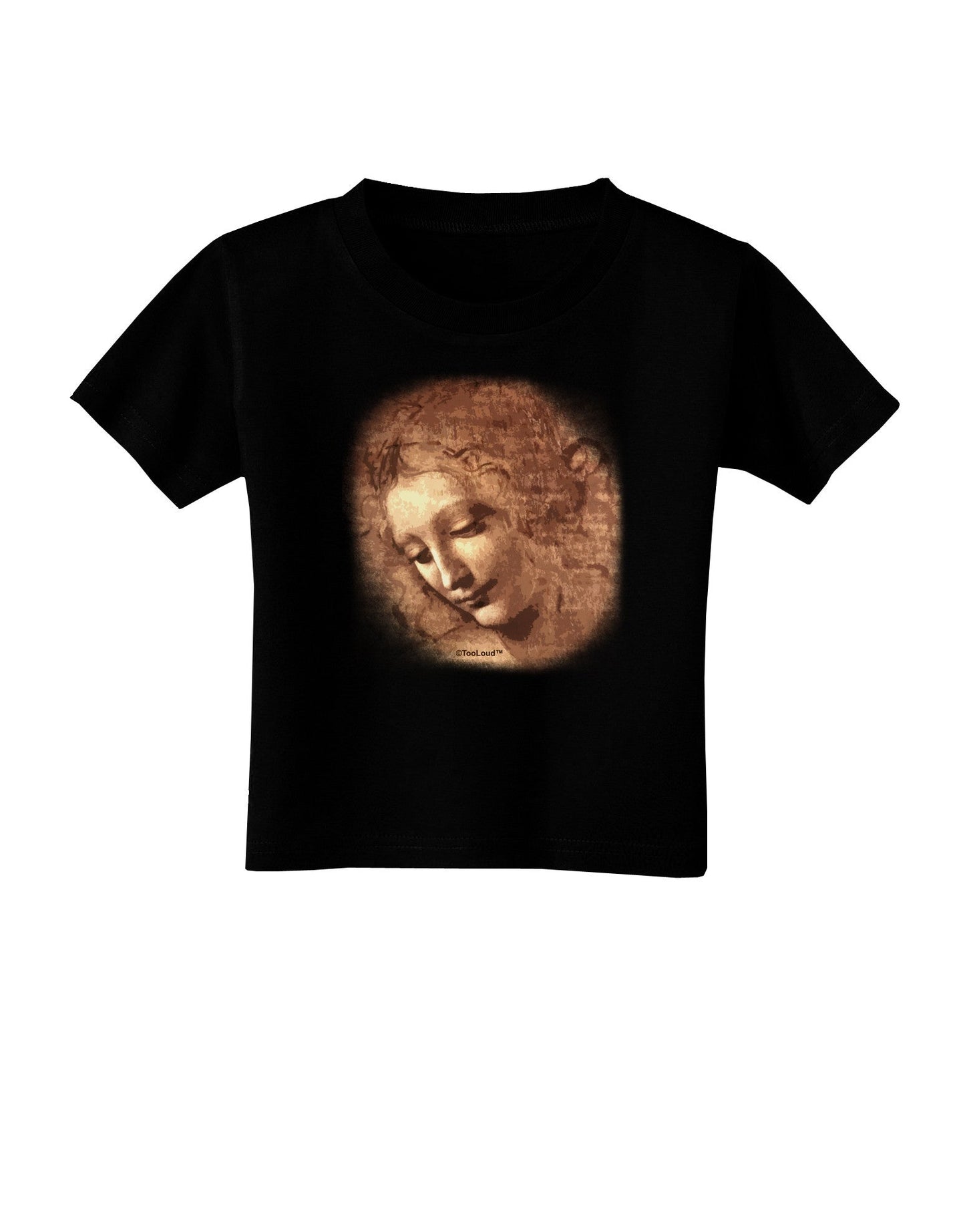 Lady With Disheveled Hair Toddler T-Shirt Dark-Toddler T-Shirt-TooLoud-Black-2T-Davson Sales