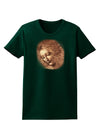 Lady With Disheveled Hair Womens Dark T-Shirt-Womens T-Shirt-TooLoud-Forest-Green-Small-Davson Sales