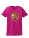 Lady With Disheveled Hair Womens Dark T-Shirt-Womens T-Shirt-TooLoud-Hot-Pink-Small-Davson Sales