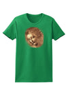 Lady With Disheveled Hair Womens Dark T-Shirt-Womens T-Shirt-TooLoud-Kelly-Green-X-Small-Davson Sales