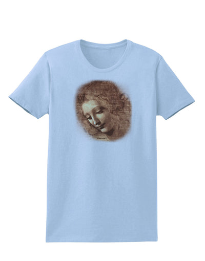 Lady With Disheveled Hair Womens T-Shirt-Womens T-Shirt-TooLoud-Light-Blue-X-Small-Davson Sales