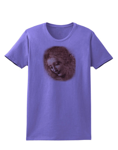 Lady With Disheveled Hair Womens T-Shirt-Womens T-Shirt-TooLoud-Violet-X-Small-Davson Sales