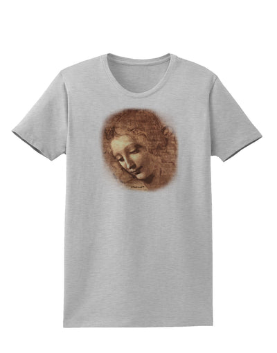 Lady With Disheveled Hair Womens T-Shirt-Womens T-Shirt-TooLoud-AshGray-X-Small-Davson Sales