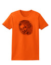 Lady With Disheveled Hair Womens T-Shirt-Womens T-Shirt-TooLoud-Orange-X-Small-Davson Sales