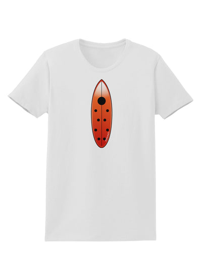 Ladybug Surfboard Womens T-Shirt by TooLoud-Womens T-Shirt-TooLoud-White-X-Small-Davson Sales