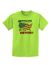 Land That I Love USA Childrens T-Shirt-Childrens T-Shirt-TooLoud-Lime-Green-X-Small-Davson Sales