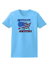 Land That I Love USA Womens T-Shirt-Womens T-Shirt-TooLoud-Aquatic-Blue-X-Small-Davson Sales