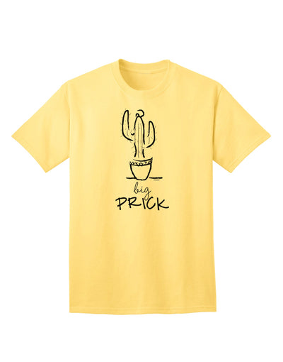 Large Cactus Design Men's T-Shirt by TooLoud-Mens T-shirts-TooLoud-Yellow-Small-Davson Sales