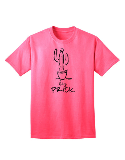 Large Cactus Design Men's T-Shirt by TooLoud-Mens T-shirts-TooLoud-Neon-Pink-Small-Davson Sales