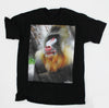 Large Format Image Baboon Print Adult Dark T-Shirt-Mens T-shirts-TooLoud-Black-Small-Davson Sales