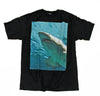 Large Format Image Shark Print Adult Dark T-Shirt-Mens T-shirts-TooLoud-Black-Small-Davson Sales