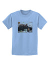 Laying Black Bear Childrens T-Shirt-Childrens T-Shirt-TooLoud-Light-Blue-X-Small-Davson Sales