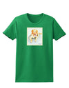 Laying Retriever Watercolor Womens Dark T-Shirt-TooLoud-Kelly-Green-X-Small-Davson Sales