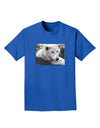 Laying White Wolf Adult Dark T-Shirt-Mens T-Shirt-TooLoud-Royal-Blue-Small-Davson Sales