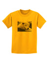 Laying White Wolf Childrens T-Shirt-Childrens T-Shirt-TooLoud-Gold-X-Small-Davson Sales