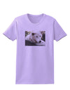 Laying White Wolf Womens T-Shirt-Womens T-Shirt-TooLoud-Lavender-X-Small-Davson Sales