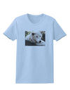 Laying White Wolf Womens T-Shirt-Womens T-Shirt-TooLoud-Light-Blue-X-Small-Davson Sales